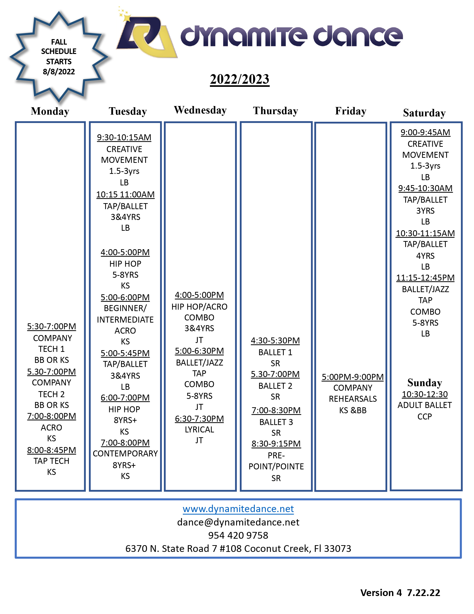 class-schedule-one